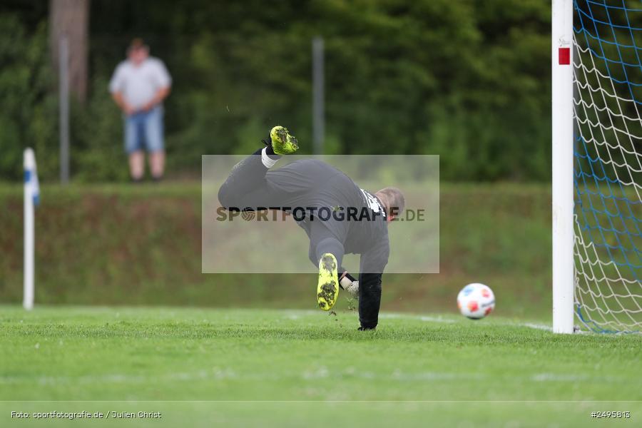 sport, action, Trennfeld, Sportgelände, SVT, SV Trennfeld, SG 1 FC Karsbach, Kreisklasse Würzburg Gr. 3, Fussball, FCK, BFV, 27.07.2025, 2. Spieltag - Bild-ID: 2495813