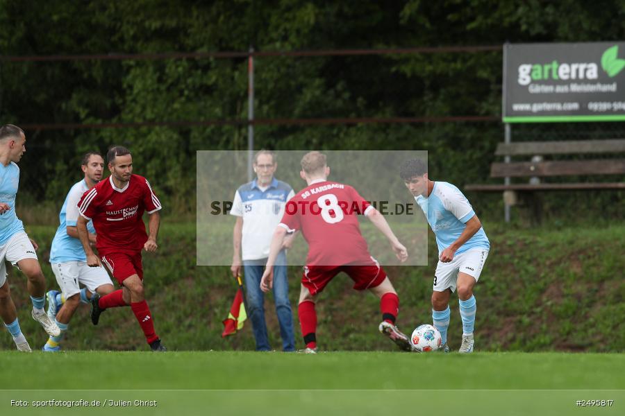 sport, action, Trennfeld, Sportgelände, SVT, SV Trennfeld, SG 1 FC Karsbach, Kreisklasse Würzburg Gr. 3, Fussball, FCK, BFV, 27.07.2025, 2. Spieltag - Bild-ID: 2495817