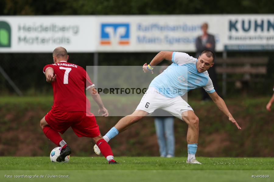 sport, action, Trennfeld, Sportgelände, SVT, SV Trennfeld, SG 1 FC Karsbach, Kreisklasse Würzburg Gr. 3, Fussball, FCK, BFV, 27.07.2025, 2. Spieltag - Bild-ID: 2495839