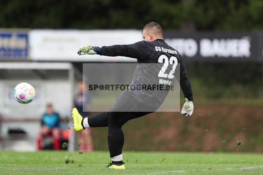 sport, action, Trennfeld, Sportgelände, SVT, SV Trennfeld, SG 1 FC Karsbach, Kreisklasse Würzburg Gr. 3, Fussball, FCK, BFV, 27.07.2025, 2. Spieltag - Bild-ID: 2495843