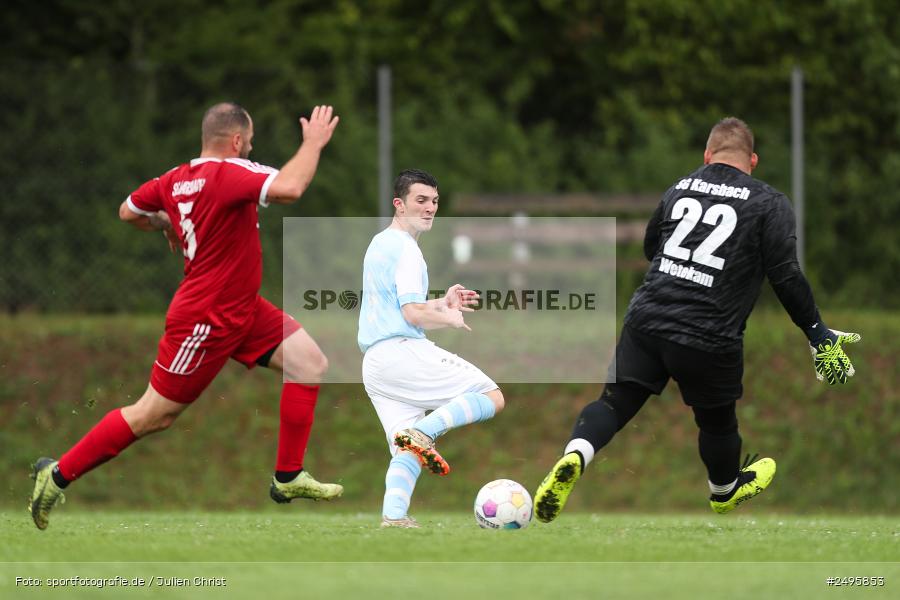 sport, action, Trennfeld, Sportgelände, SVT, SV Trennfeld, SG 1 FC Karsbach, Kreisklasse Würzburg Gr. 3, Fussball, FCK, BFV, 27.07.2025, 2. Spieltag - Bild-ID: 2495853