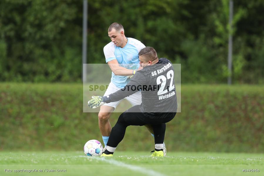 sport, action, Trennfeld, Sportgelände, SVT, SV Trennfeld, SG 1 FC Karsbach, Kreisklasse Würzburg Gr. 3, Fussball, FCK, BFV, 27.07.2025, 2. Spieltag - Bild-ID: 2495856