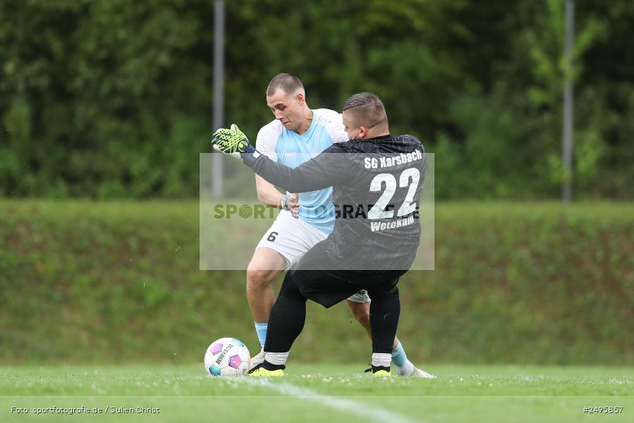 sport, action, Trennfeld, Sportgelände, SVT, SV Trennfeld, SG 1 FC Karsbach, Kreisklasse Würzburg Gr. 3, Fussball, FCK, BFV, 27.07.2025, 2. Spieltag - Bild-ID: 2495857