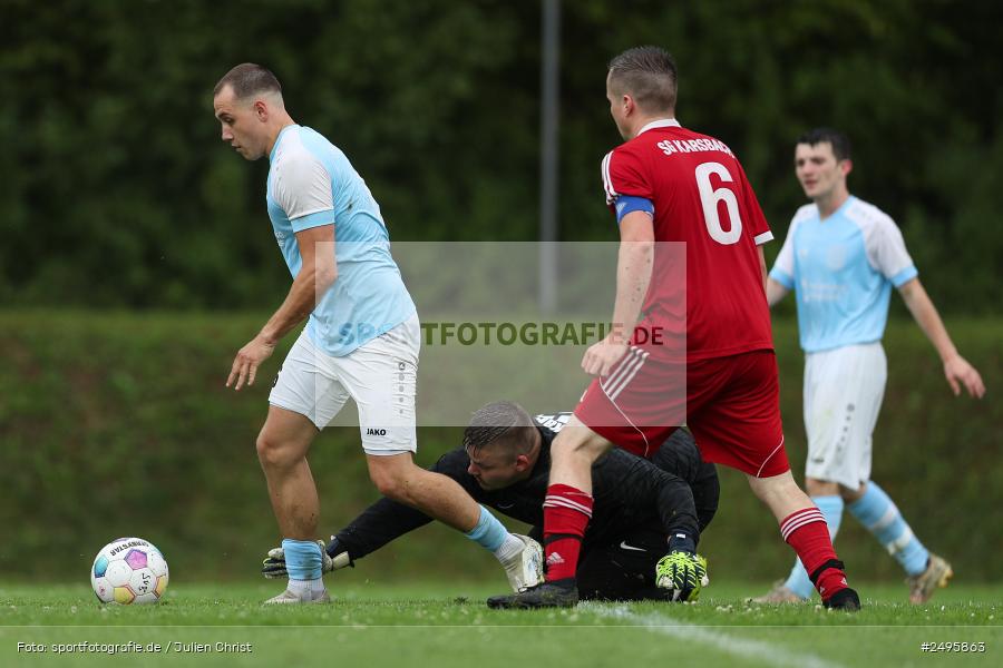 sport, action, Trennfeld, Sportgelände, SVT, SV Trennfeld, SG 1 FC Karsbach, Kreisklasse Würzburg Gr. 3, Fussball, FCK, BFV, 27.07.2025, 2. Spieltag - Bild-ID: 2495863