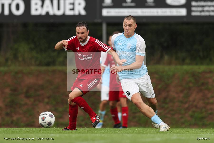 sport, action, Trennfeld, Sportgelände, SVT, SV Trennfeld, SG 1 FC Karsbach, Kreisklasse Würzburg Gr. 3, Fussball, FCK, BFV, 27.07.2025, 2. Spieltag - Bild-ID: 2495874