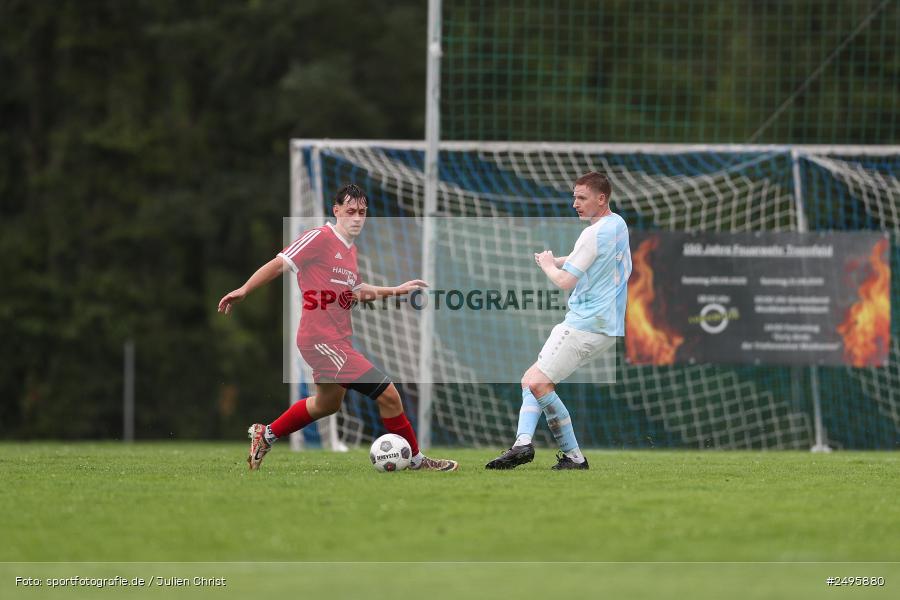 sport, action, Trennfeld, Sportgelände, SVT, SV Trennfeld, SG 1 FC Karsbach, Kreisklasse Würzburg Gr. 3, Fussball, FCK, BFV, 27.07.2025, 2. Spieltag - Bild-ID: 2495880