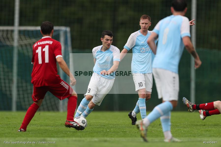 sport, action, Trennfeld, Sportgelände, SVT, SV Trennfeld, SG 1 FC Karsbach, Kreisklasse Würzburg Gr. 3, Fussball, FCK, BFV, 27.07.2025, 2. Spieltag - Bild-ID: 2495897