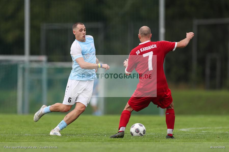 sport, action, Trennfeld, Sportgelände, SVT, SV Trennfeld, SG 1 FC Karsbach, Kreisklasse Würzburg Gr. 3, Fussball, FCK, BFV, 27.07.2025, 2. Spieltag - Bild-ID: 2495898