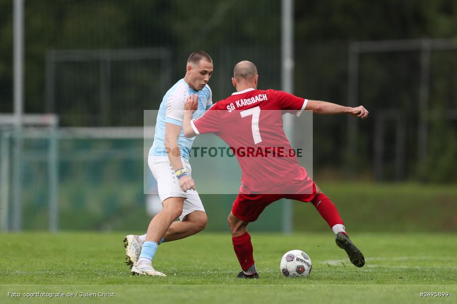 sport, action, Trennfeld, Sportgelände, SVT, SV Trennfeld, SG 1 FC Karsbach, Kreisklasse Würzburg Gr. 3, Fussball, FCK, BFV, 27.07.2025, 2. Spieltag - Bild-ID: 2495899