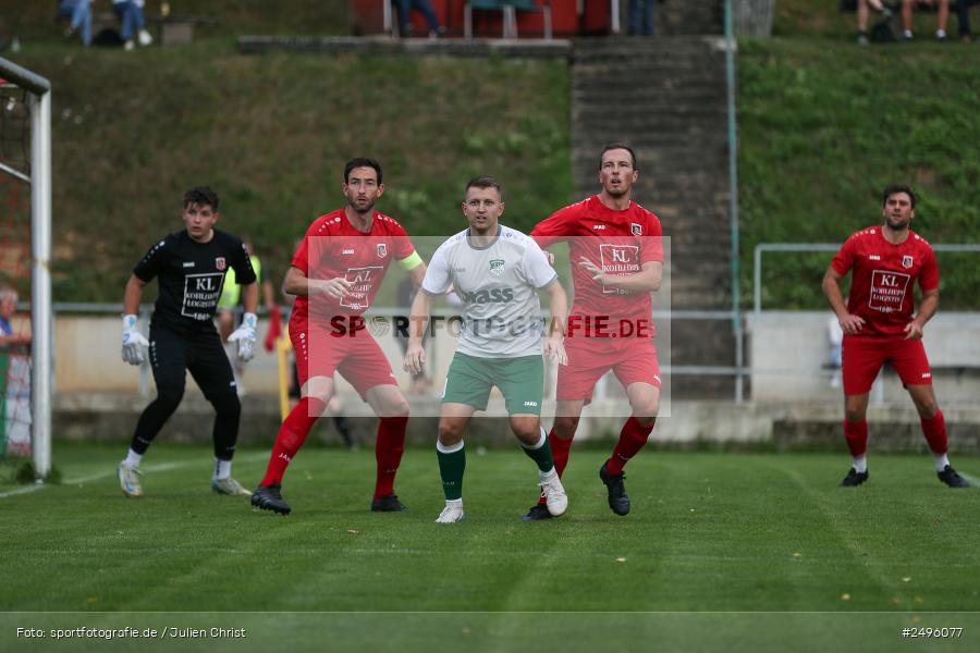 sport, action, SV Alemannia Haibach, Landesliga Nordwest, Kohlenberg-Arena, HAI, Fussball, Fuchsstadt, FCF, BFV, 3. Spieltag, 29.07.2025, 1. FC Fuchsstadt - Bild-ID: 2496077