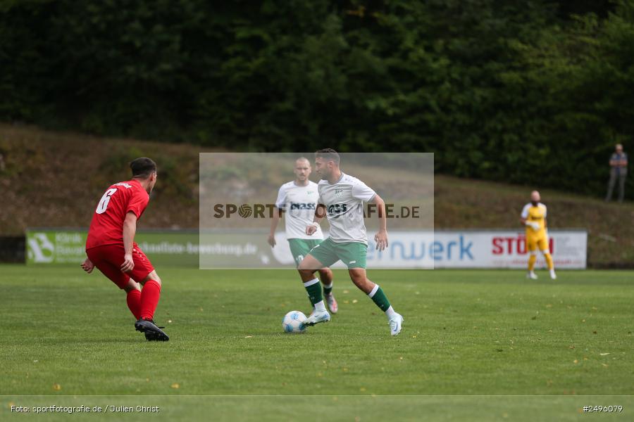 sport, action, SV Alemannia Haibach, Landesliga Nordwest, Kohlenberg-Arena, HAI, Fussball, Fuchsstadt, FCF, BFV, 3. Spieltag, 29.07.2025, 1. FC Fuchsstadt - Bild-ID: 2496079