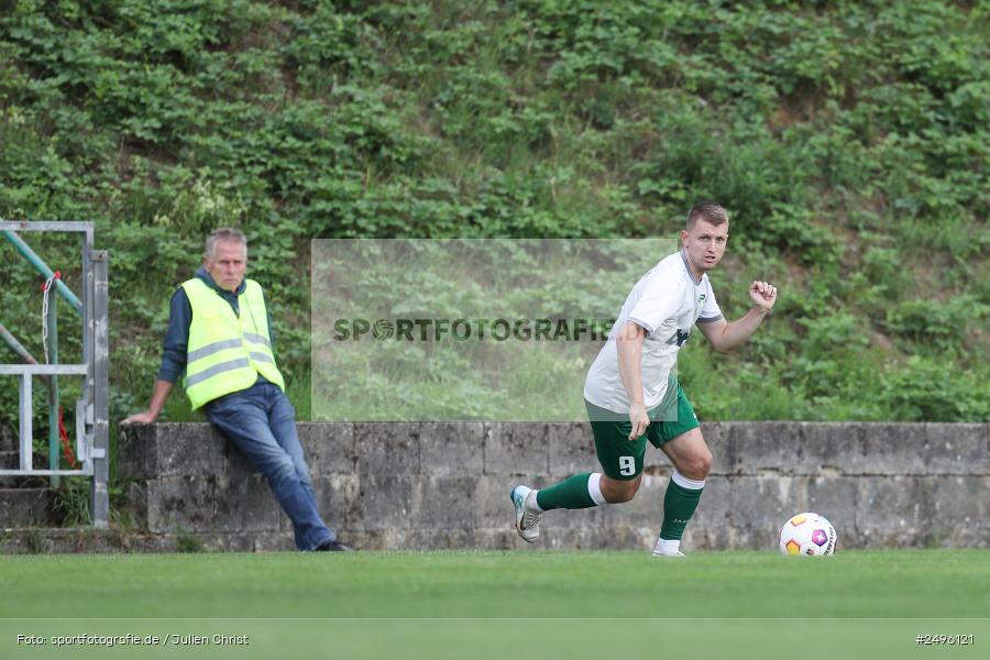 sport, action, SV Alemannia Haibach, Landesliga Nordwest, Kohlenberg-Arena, HAI, Fussball, Fuchsstadt, FCF, BFV, 3. Spieltag, 29.07.2025, 1. FC Fuchsstadt - Bild-ID: 2496121