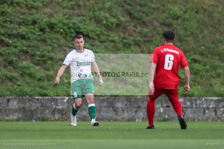 sport, action, SV Alemannia Haibach, Landesliga Nordwest, Kohlenberg-Arena, HAI, Fussball, Fuchsstadt, FCF, BFV, 3. Spieltag, 29.07.2025, 1. FC Fuchsstadt - Bild-ID: 2496123