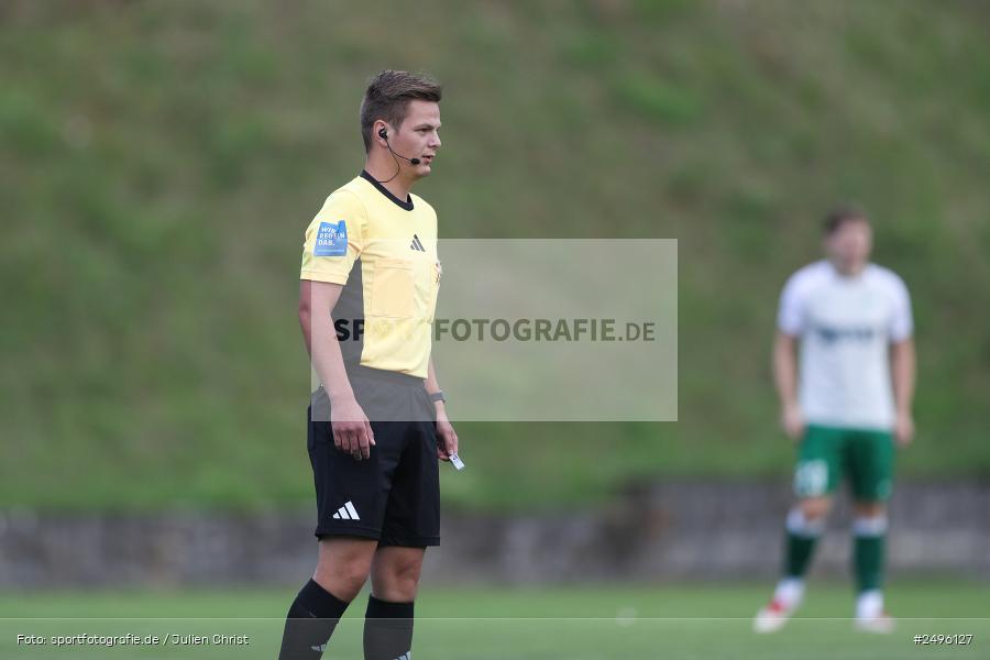 sport, action, SV Alemannia Haibach, Landesliga Nordwest, Kohlenberg-Arena, HAI, Fussball, Fuchsstadt, FCF, BFV, 3. Spieltag, 29.07.2025, 1. FC Fuchsstadt - Bild-ID: 2496127