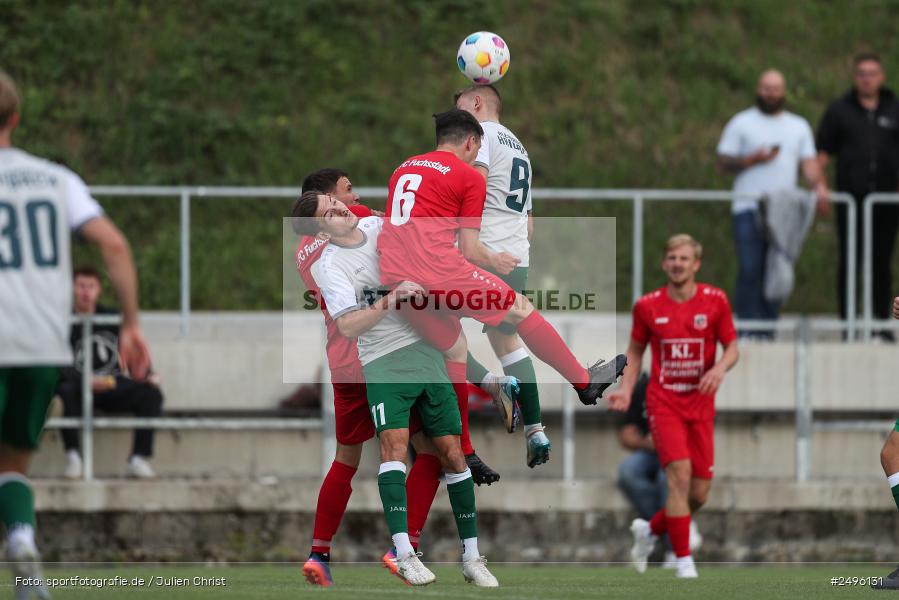sport, action, SV Alemannia Haibach, Landesliga Nordwest, Kohlenberg-Arena, HAI, Fussball, Fuchsstadt, FCF, BFV, 3. Spieltag, 29.07.2025, 1. FC Fuchsstadt - Bild-ID: 2496131
