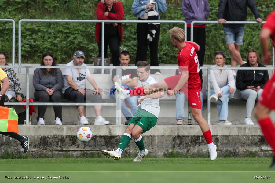 sport, action, SV Alemannia Haibach, Landesliga Nordwest, Kohlenberg-Arena, HAI, Fussball, Fuchsstadt, FCF, BFV, 3. Spieltag, 29.07.2025, 1. FC Fuchsstadt - Bild-ID: 2496137