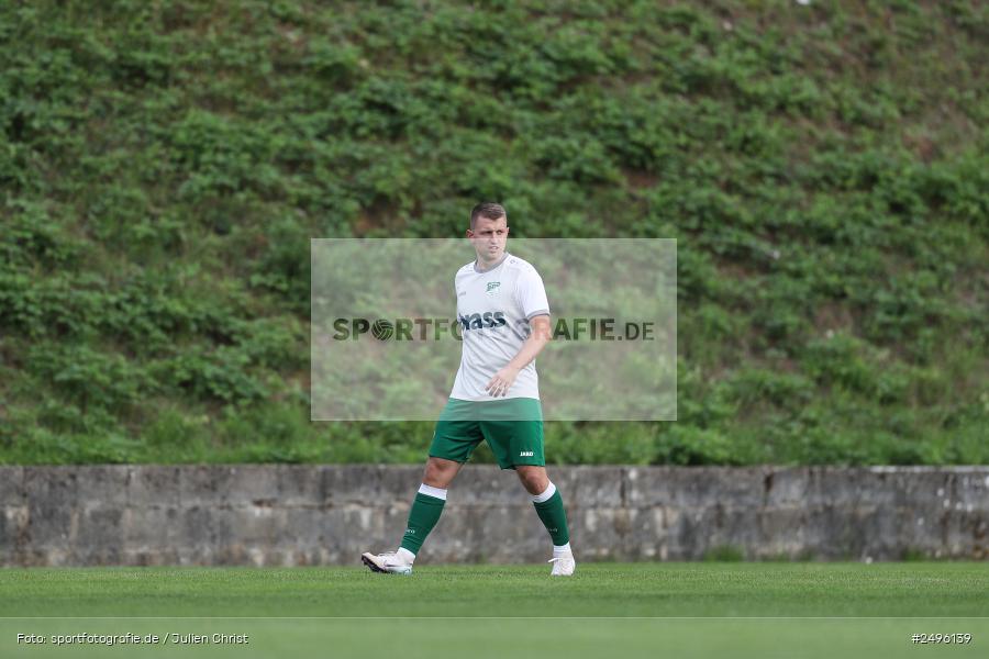 sport, action, SV Alemannia Haibach, Landesliga Nordwest, Kohlenberg-Arena, HAI, Fussball, Fuchsstadt, FCF, BFV, 3. Spieltag, 29.07.2025, 1. FC Fuchsstadt - Bild-ID: 2496139