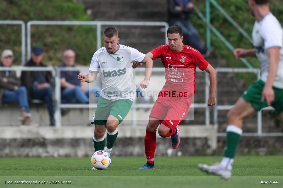 sport, action, SV Alemannia Haibach, Landesliga Nordwest, Kohlenberg-Arena, HAI, Fussball, Fuchsstadt, FCF, BFV, 3. Spieltag, 29.07.2025, 1. FC Fuchsstadt - Bild-ID: 2496144