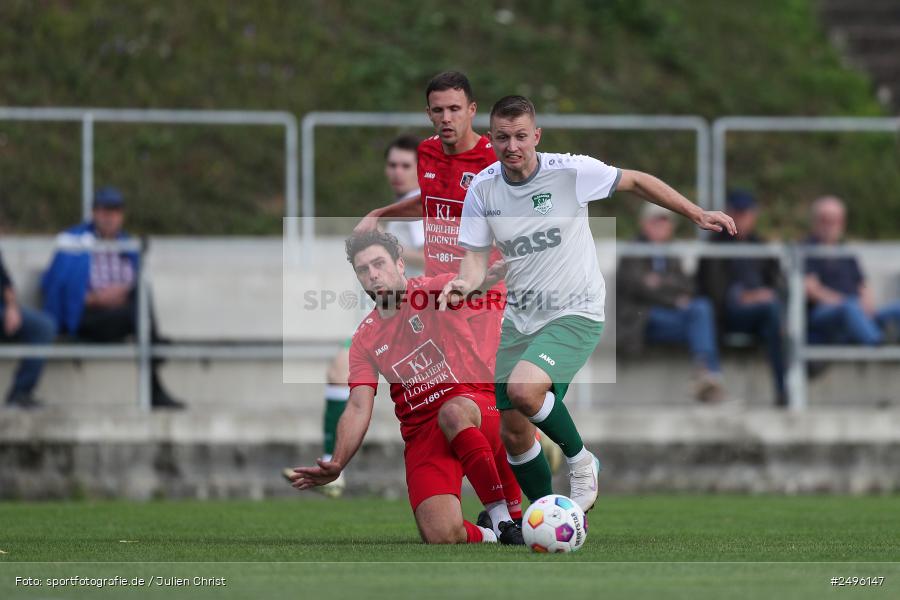 sport, action, SV Alemannia Haibach, Landesliga Nordwest, Kohlenberg-Arena, HAI, Fussball, Fuchsstadt, FCF, BFV, 3. Spieltag, 29.07.2025, 1. FC Fuchsstadt - Bild-ID: 2496147