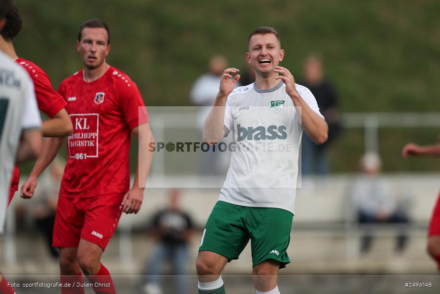 sport, action, SV Alemannia Haibach, Landesliga Nordwest, Kohlenberg-Arena, HAI, Fussball, Fuchsstadt, FCF, BFV, 3. Spieltag, 29.07.2025, 1. FC Fuchsstadt - Bild-ID: 2496148