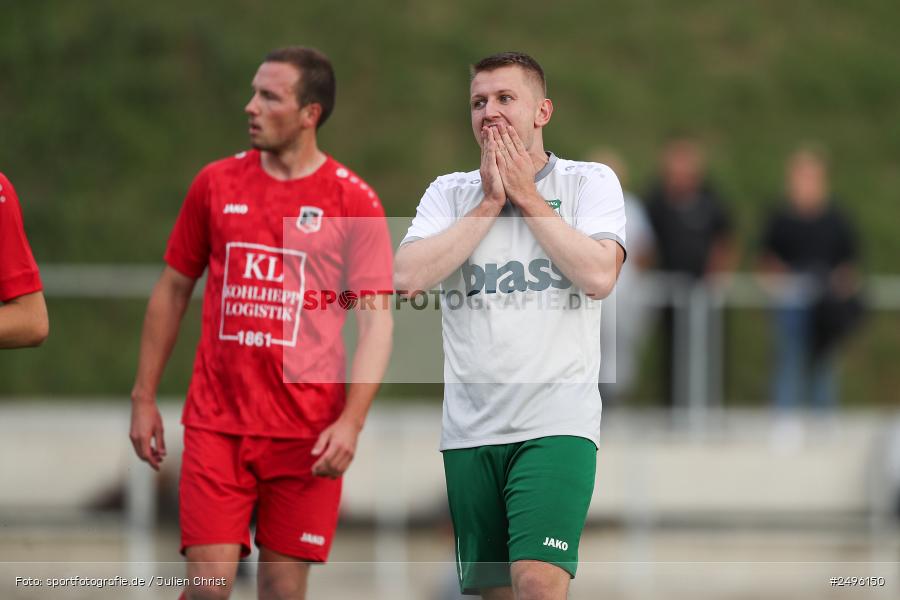 sport, action, SV Alemannia Haibach, Landesliga Nordwest, Kohlenberg-Arena, HAI, Fussball, Fuchsstadt, FCF, BFV, 3. Spieltag, 29.07.2025, 1. FC Fuchsstadt - Bild-ID: 2496150