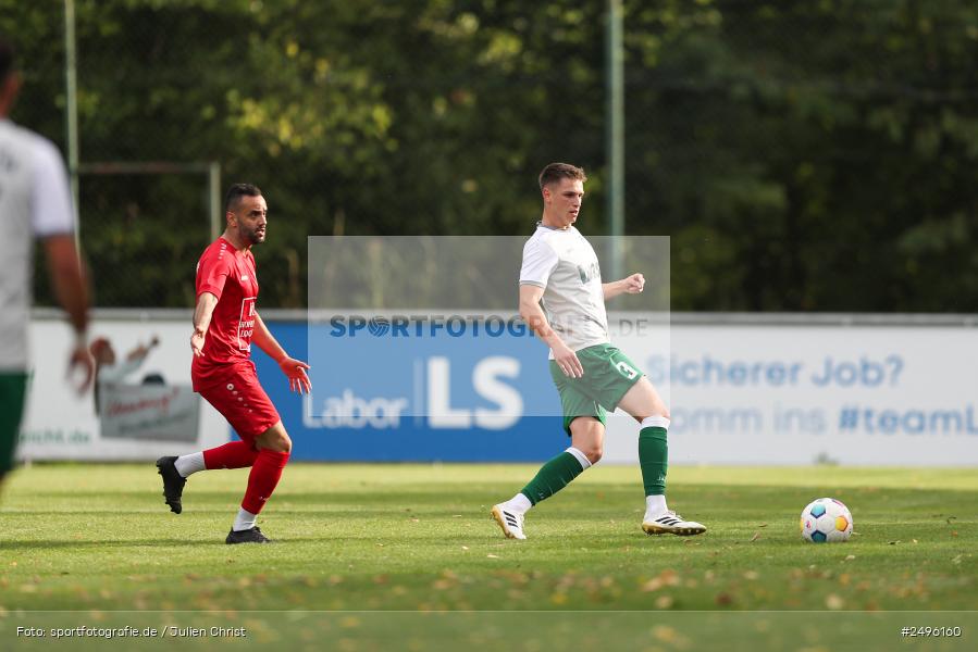 sport, action, SV Alemannia Haibach, Landesliga Nordwest, Kohlenberg-Arena, HAI, Fussball, Fuchsstadt, FCF, BFV, 3. Spieltag, 29.07.2025, 1. FC Fuchsstadt - Bild-ID: 2496160