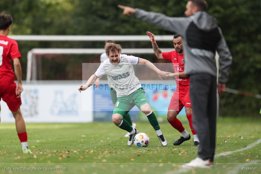 sport, action, SV Alemannia Haibach, Landesliga Nordwest, Kohlenberg-Arena, HAI, Fussball, Fuchsstadt, FCF, BFV, 3. Spieltag, 29.07.2025, 1. FC Fuchsstadt - Bild-ID: 2496161