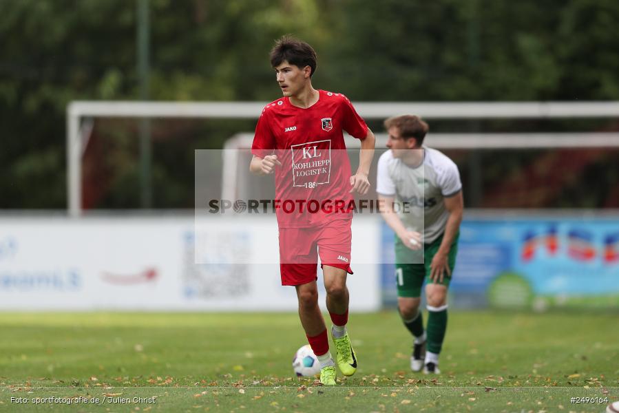 sport, action, SV Alemannia Haibach, Landesliga Nordwest, Kohlenberg-Arena, HAI, Fussball, Fuchsstadt, FCF, BFV, 3. Spieltag, 29.07.2025, 1. FC Fuchsstadt - Bild-ID: 2496164