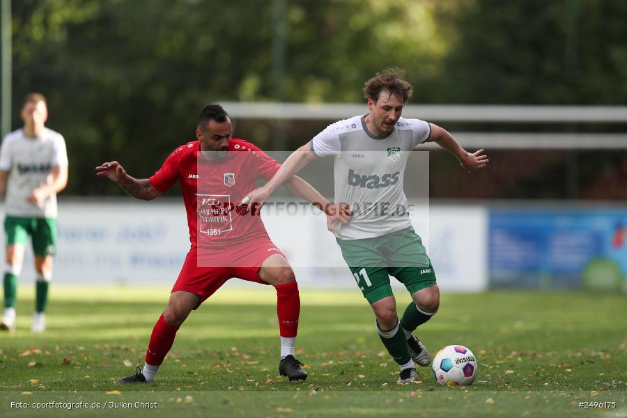 sport, action, SV Alemannia Haibach, Landesliga Nordwest, Kohlenberg-Arena, HAI, Fussball, Fuchsstadt, FCF, BFV, 3. Spieltag, 29.07.2025, 1. FC Fuchsstadt - Bild-ID: 2496175