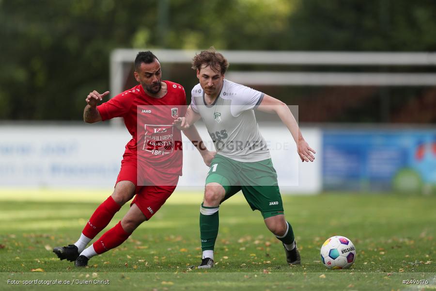 sport, action, SV Alemannia Haibach, Landesliga Nordwest, Kohlenberg-Arena, HAI, Fussball, Fuchsstadt, FCF, BFV, 3. Spieltag, 29.07.2025, 1. FC Fuchsstadt - Bild-ID: 2496176