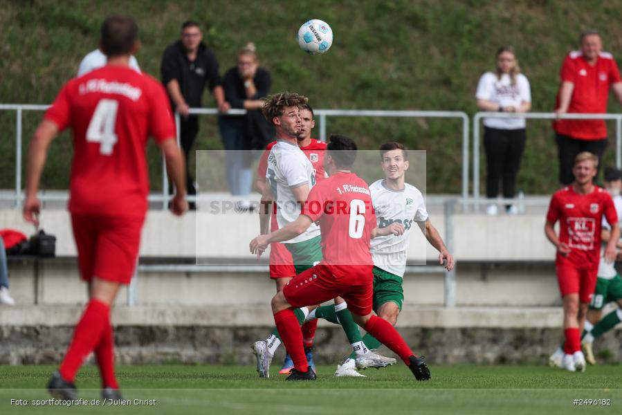 sport, action, SV Alemannia Haibach, Landesliga Nordwest, Kohlenberg-Arena, HAI, Fussball, Fuchsstadt, FCF, BFV, 3. Spieltag, 29.07.2025, 1. FC Fuchsstadt - Bild-ID: 2496182