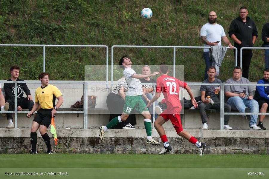 sport, action, SV Alemannia Haibach, Landesliga Nordwest, Kohlenberg-Arena, HAI, Fussball, Fuchsstadt, FCF, BFV, 3. Spieltag, 29.07.2025, 1. FC Fuchsstadt - Bild-ID: 2496186