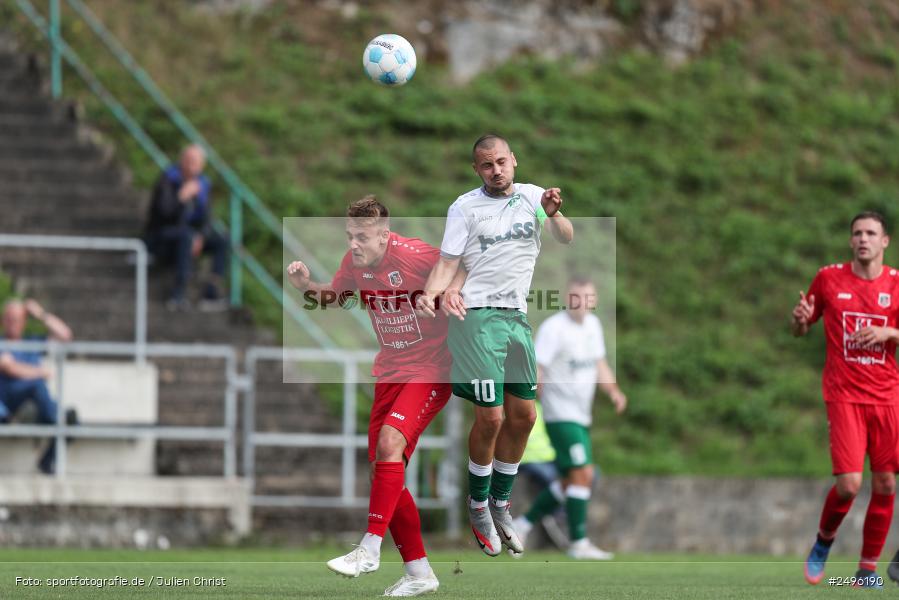 sport, action, SV Alemannia Haibach, Landesliga Nordwest, Kohlenberg-Arena, HAI, Fussball, Fuchsstadt, FCF, BFV, 3. Spieltag, 29.07.2025, 1. FC Fuchsstadt - Bild-ID: 2496190
