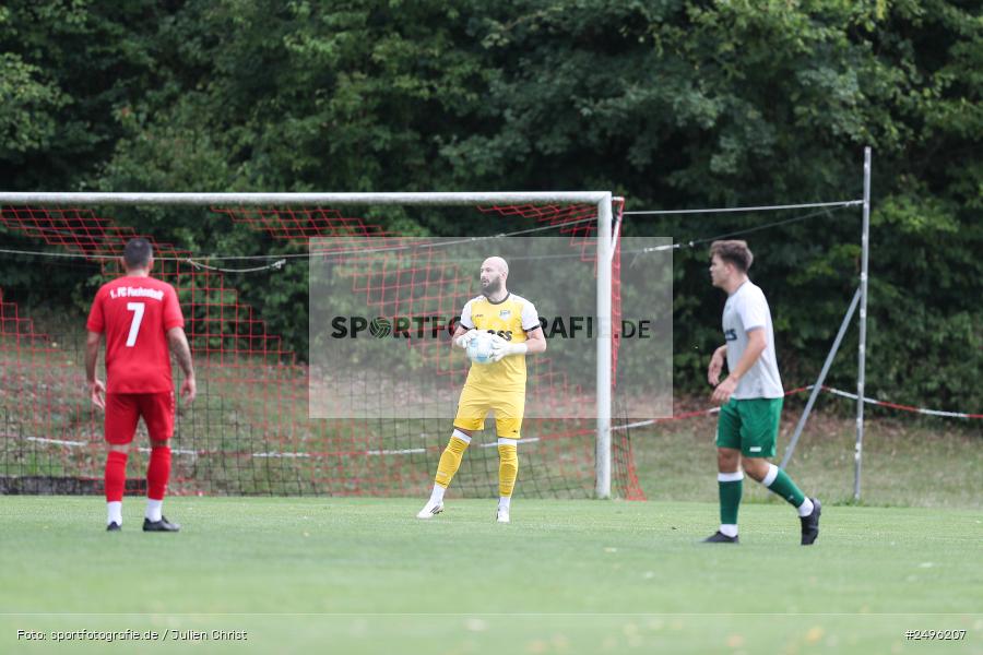 sport, action, SV Alemannia Haibach, Landesliga Nordwest, Kohlenberg-Arena, HAI, Fussball, Fuchsstadt, FCF, BFV, 3. Spieltag, 29.07.2025, 1. FC Fuchsstadt - Bild-ID: 2496207