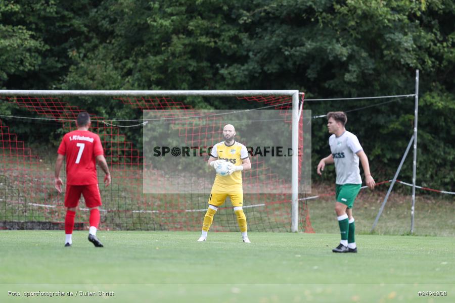 sport, action, SV Alemannia Haibach, Landesliga Nordwest, Kohlenberg-Arena, HAI, Fussball, Fuchsstadt, FCF, BFV, 3. Spieltag, 29.07.2025, 1. FC Fuchsstadt - Bild-ID: 2496208