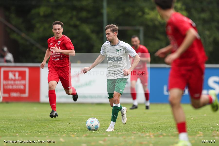 sport, action, SV Alemannia Haibach, Landesliga Nordwest, Kohlenberg-Arena, HAI, Fussball, Fuchsstadt, FCF, BFV, 3. Spieltag, 29.07.2025, 1. FC Fuchsstadt - Bild-ID: 2496215