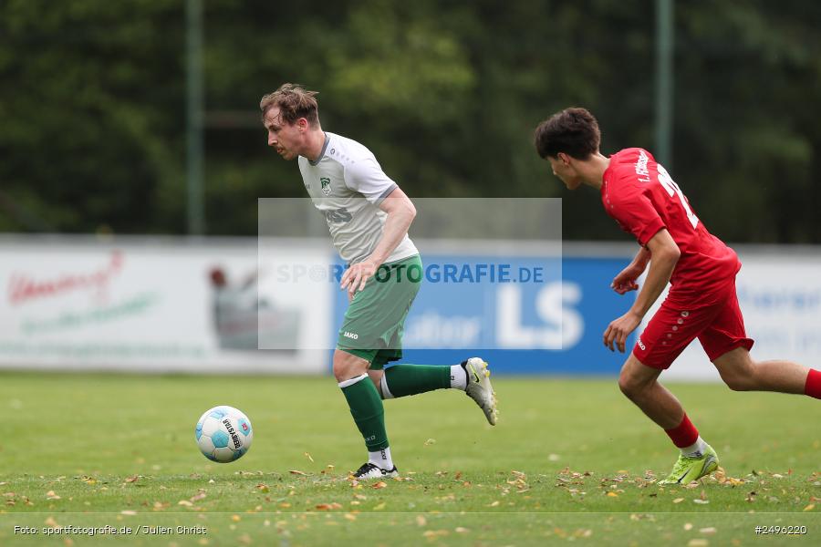 sport, action, SV Alemannia Haibach, Landesliga Nordwest, Kohlenberg-Arena, HAI, Fussball, Fuchsstadt, FCF, BFV, 3. Spieltag, 29.07.2025, 1. FC Fuchsstadt - Bild-ID: 2496220