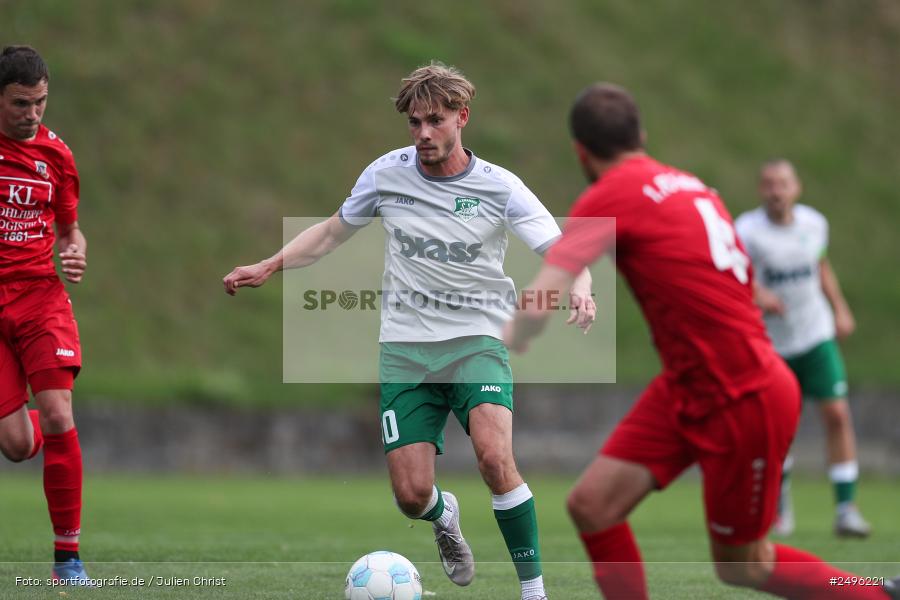 sport, action, SV Alemannia Haibach, Landesliga Nordwest, Kohlenberg-Arena, HAI, Fussball, Fuchsstadt, FCF, BFV, 3. Spieltag, 29.07.2025, 1. FC Fuchsstadt - Bild-ID: 2496221