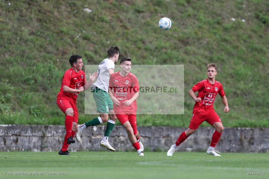 sport, action, SV Alemannia Haibach, Landesliga Nordwest, Kohlenberg-Arena, HAI, Fussball, Fuchsstadt, FCF, BFV, 3. Spieltag, 29.07.2025, 1. FC Fuchsstadt - Bild-ID: 2496233