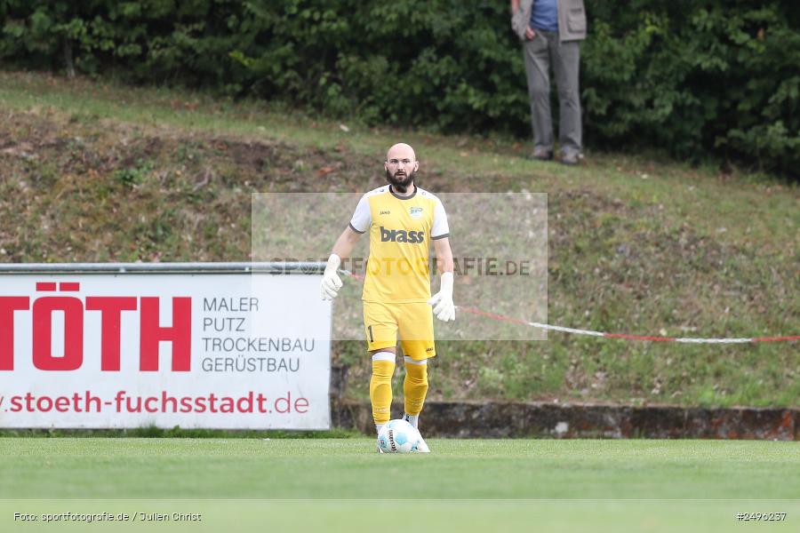 sport, action, SV Alemannia Haibach, Landesliga Nordwest, Kohlenberg-Arena, HAI, Fussball, Fuchsstadt, FCF, BFV, 3. Spieltag, 29.07.2025, 1. FC Fuchsstadt - Bild-ID: 2496237