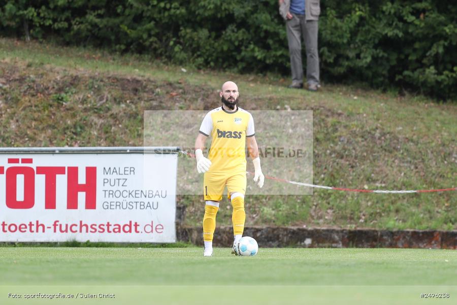 sport, action, SV Alemannia Haibach, Landesliga Nordwest, Kohlenberg-Arena, HAI, Fussball, Fuchsstadt, FCF, BFV, 3. Spieltag, 29.07.2025, 1. FC Fuchsstadt - Bild-ID: 2496238