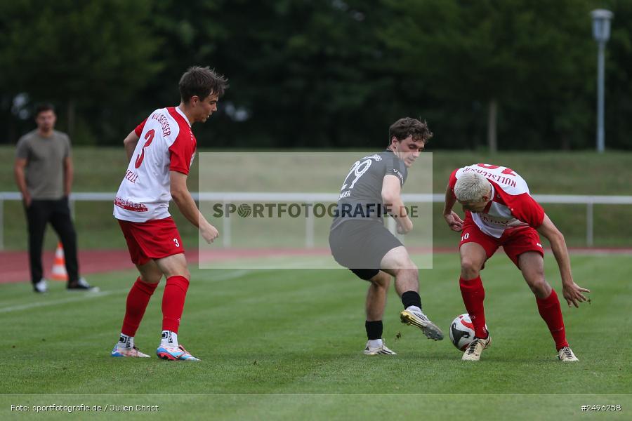 Dr. Hans Weiß Sportpark, Bad Kissingen, 29.07.2025, sport, action, Fussball, BFV, 3. Spieltag, Landesliga Nordwest, TSV, FCB, TSV Karlburg, 1. FC 06 Bad Kissingen - Bild-ID: 2496258 Dr. Hans Weiß Sportpark, Bad Kissingen, 29.07.2025, sport, action, Fussball, BFV, 3. Spieltag, Landesliga Nordwest, TSV, FCB, TSV Karlburg, 1. FC 06 Bad Kissingen - Bild-ID: 2496258