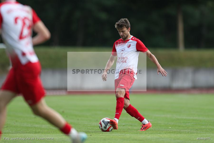 Dr. Hans Weiß Sportpark, Bad Kissingen, 29.07.2025, sport, action, Fussball, BFV, 3. Spieltag, Landesliga Nordwest, TSV, FCB, TSV Karlburg, 1. FC 06 Bad Kissingen - Bild-ID: 2496275