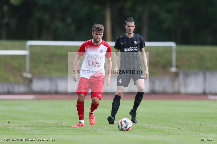 Dr. Hans Weiß Sportpark, Bad Kissingen, 29.07.2025, sport, action, Fussball, BFV, 3. Spieltag, Landesliga Nordwest, TSV, FCB, TSV Karlburg, 1. FC 06 Bad Kissingen - Bild-ID: 2496281