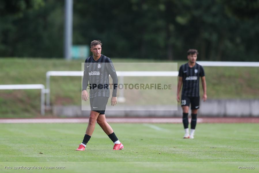 Dr. Hans Weiß Sportpark, Bad Kissingen, 29.07.2025, sport, action, Fussball, BFV, 3. Spieltag, Landesliga Nordwest, TSV, FCB, TSV Karlburg, 1. FC 06 Bad Kissingen - Bild-ID: 2496286