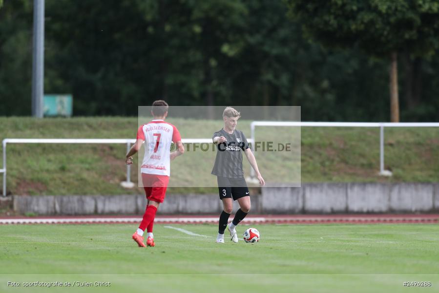 Dr. Hans Weiß Sportpark, Bad Kissingen, 29.07.2025, sport, action, Fussball, BFV, 3. Spieltag, Landesliga Nordwest, TSV, FCB, TSV Karlburg, 1. FC 06 Bad Kissingen - Bild-ID: 2496288 Dr. Hans Weiß Sportpark, Bad Kissingen, 29.07.2025, sport, action, Fussball, BFV, 3. Spieltag, Landesliga Nordwest, TSV, FCB, TSV Karlburg, 1. FC 06 Bad Kissingen - Bild-ID: 2496288