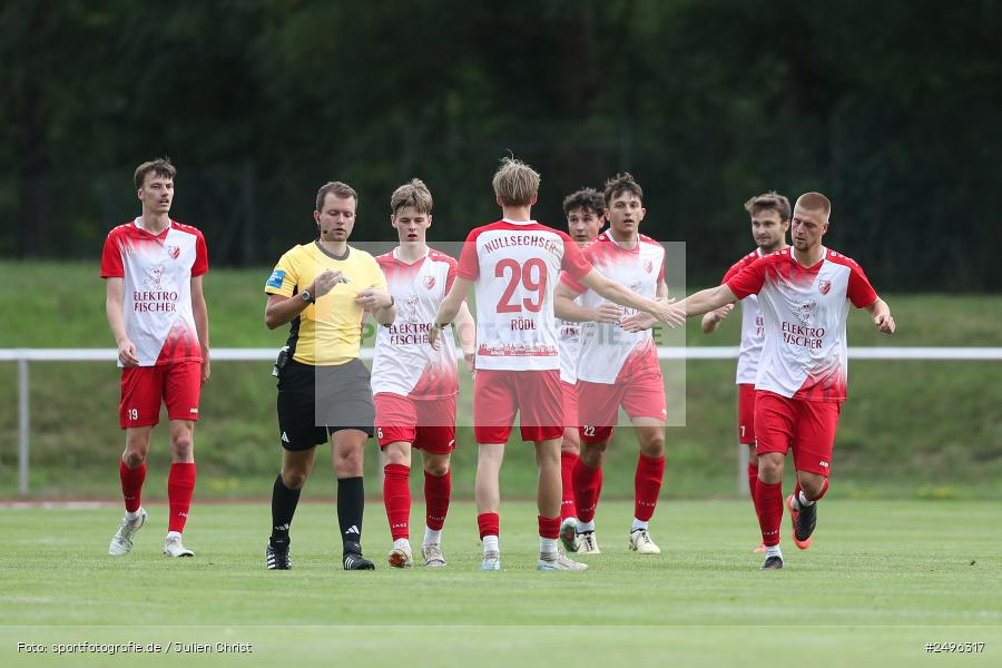 Dr. Hans Weiß Sportpark, Bad Kissingen, 29.07.2025, sport, action, Fussball, BFV, 3. Spieltag, Landesliga Nordwest, TSV, FCB, TSV Karlburg, 1. FC 06 Bad Kissingen - Bild-ID: 2496317