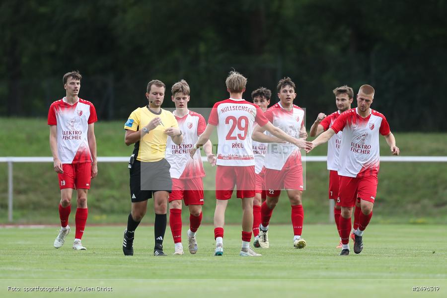 Dr. Hans Weiß Sportpark, Bad Kissingen, 29.07.2025, sport, action, Fussball, BFV, 3. Spieltag, Landesliga Nordwest, TSV, FCB, TSV Karlburg, 1. FC 06 Bad Kissingen - Bild-ID: 2496319