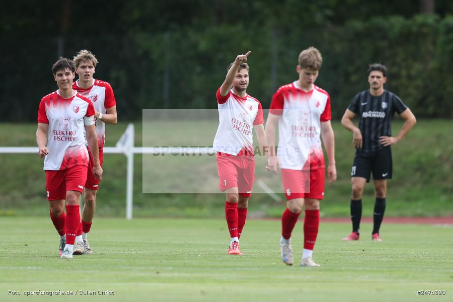 Dr. Hans Weiß Sportpark, Bad Kissingen, 29.07.2025, sport, action, Fussball, BFV, 3. Spieltag, Landesliga Nordwest, TSV, FCB, TSV Karlburg, 1. FC 06 Bad Kissingen - Bild-ID: 2496320