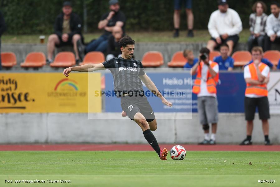 Dr. Hans Weiß Sportpark, Bad Kissingen, 29.07.2025, sport, action, Fussball, BFV, 3. Spieltag, Landesliga Nordwest, TSV, FCB, TSV Karlburg, 1. FC 06 Bad Kissingen - Bild-ID: 2496351 Dr. Hans Weiß Sportpark, Bad Kissingen, 29.07.2025, sport, action, Fussball, BFV, 3. Spieltag, Landesliga Nordwest, TSV, FCB, TSV Karlburg, 1. FC 06 Bad Kissingen - Bild-ID: 2496351